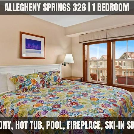 Aparthotel Allegheny Spring 326, Ski In Out, Pool Hottub Snowshoe Exterior foto