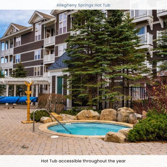 Aparthotel Allegheny Spring 326, Ski In Out, Pool Hottub Snowshoe Exterior foto